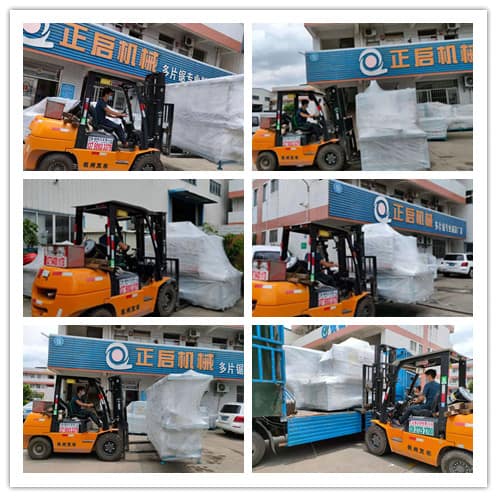 2021年7月1日發往佛山市順德區北滘鎮-ZQ300方木多片鋸、動力