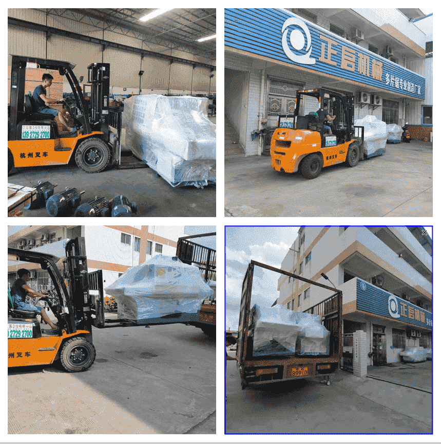 2021年7月6日發往貴州黔西南州-ZQ300型圓木多片鋸、ZQ150型