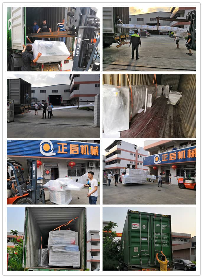 2019年4月發往美國--ZQ350型原木多片鋸、清邊機、輸送架