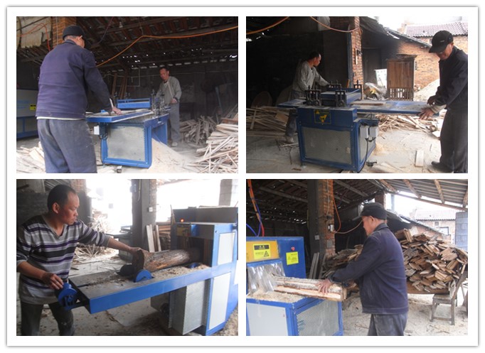 湖南長德-原木多片鋸、清邊機工作圖