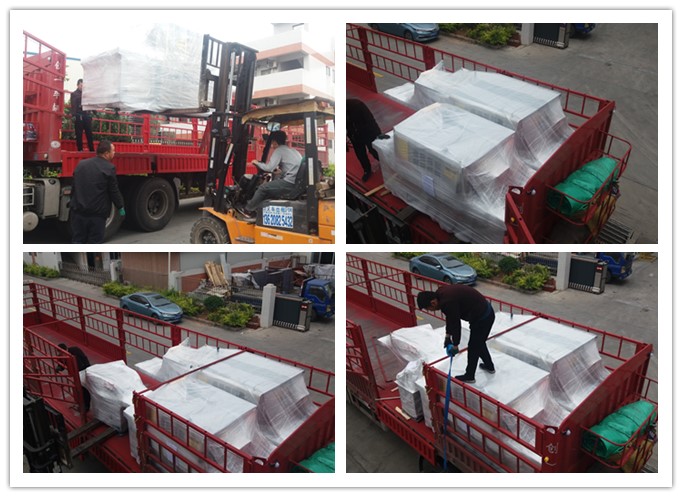 2018年4月發(fā)往新疆哈密市原木多片鋸、方木多片鋸、清邊機、