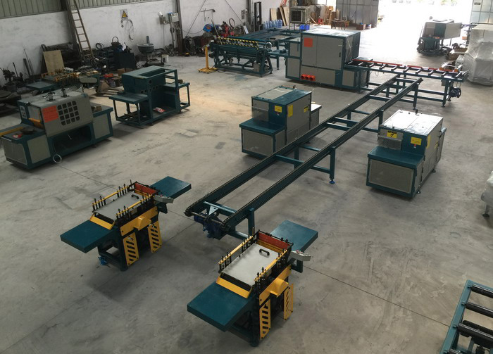 馬來西亞原木多片鋸全自動生產(chǎn)線