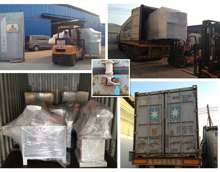 發往中美洲巴拿馬客戶的多片鋸專柜