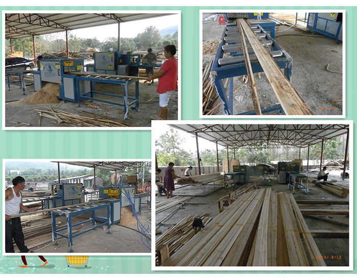 廣西-桂林-原木多片鋸250-方木70-加工現場