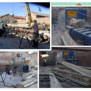 山西省-長治市-400圓木多片鋸-加工現(xiàn)場